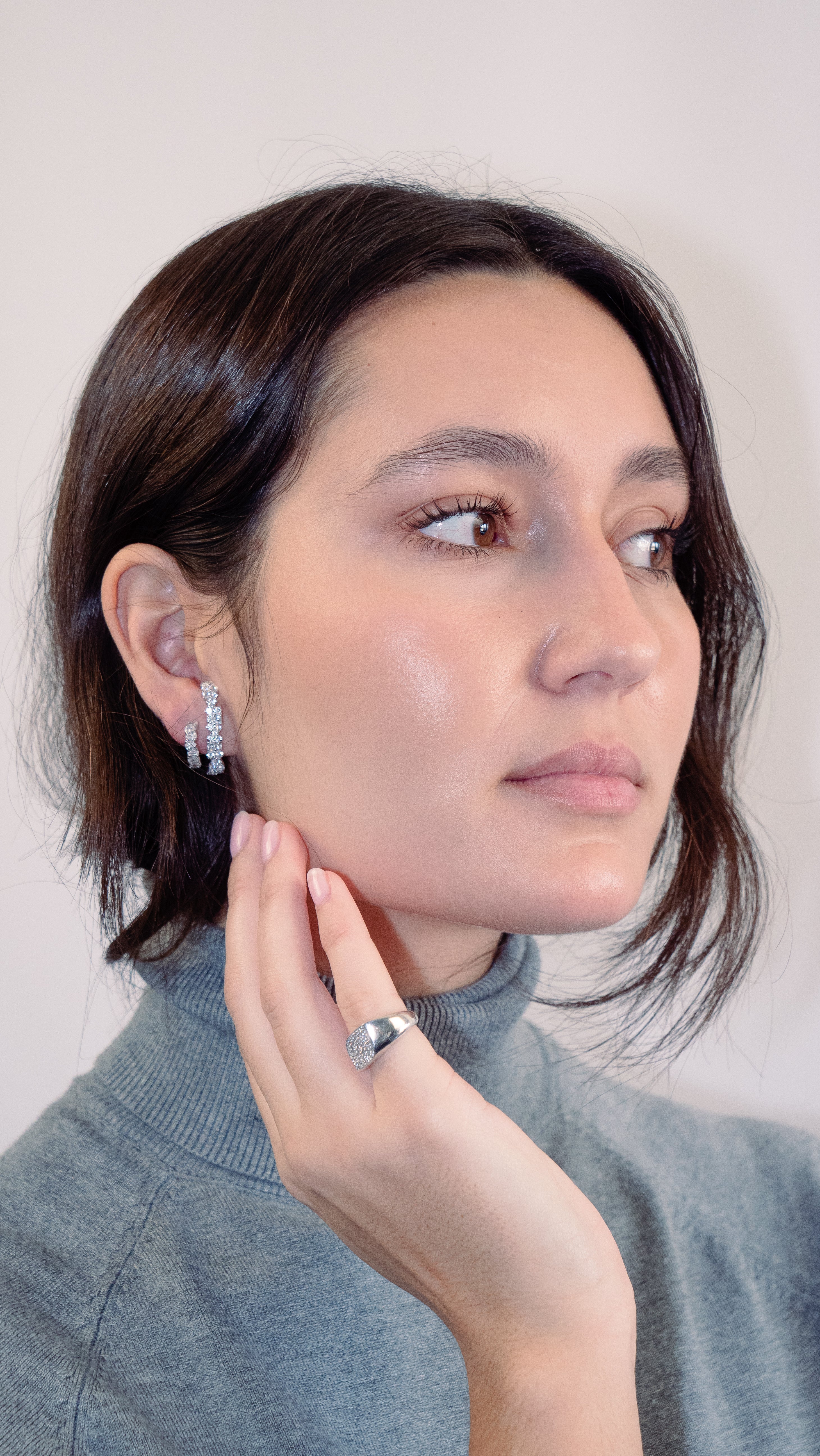 Boucles d'oreilles argents