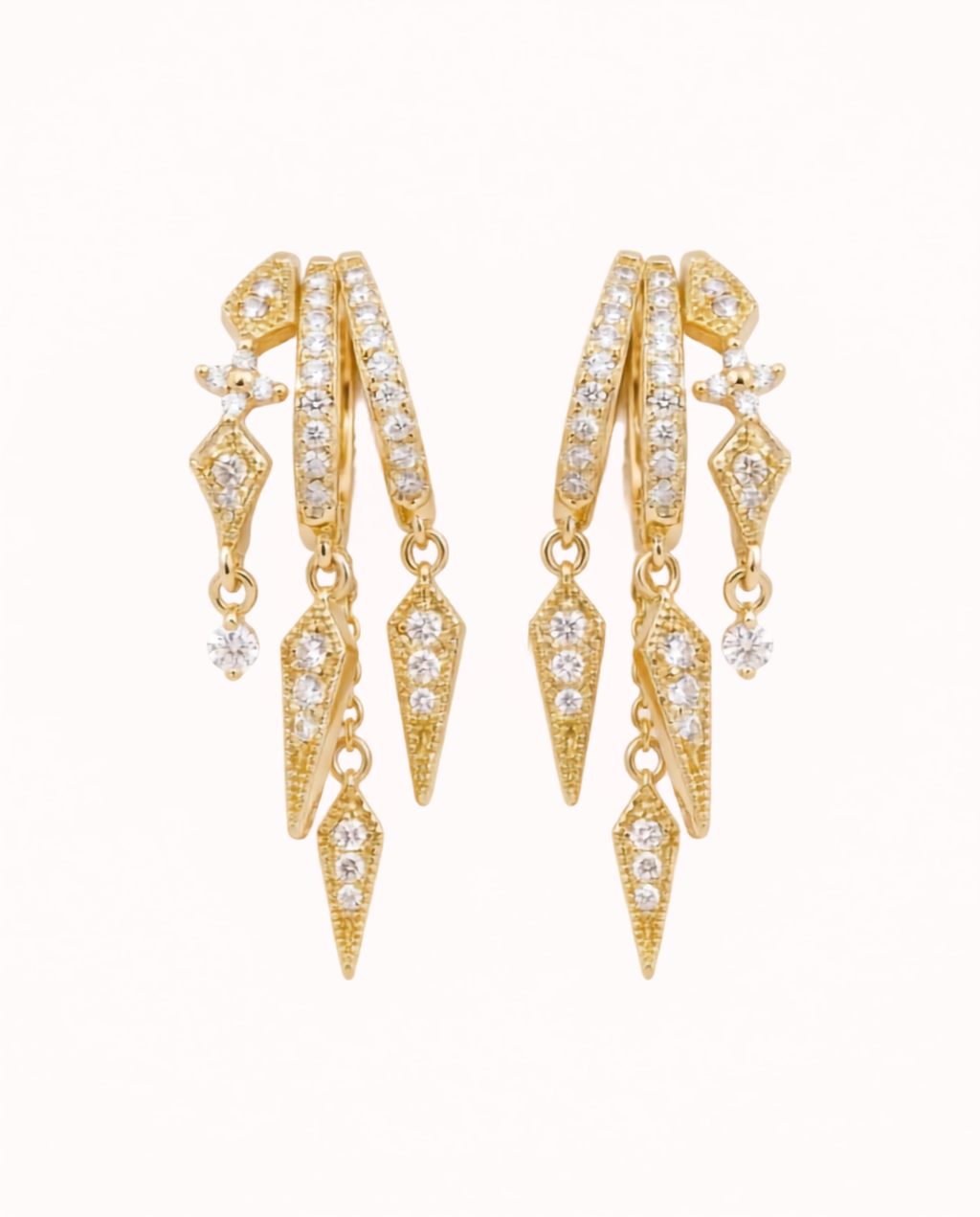 Boucles d'oreille - Majestueuse