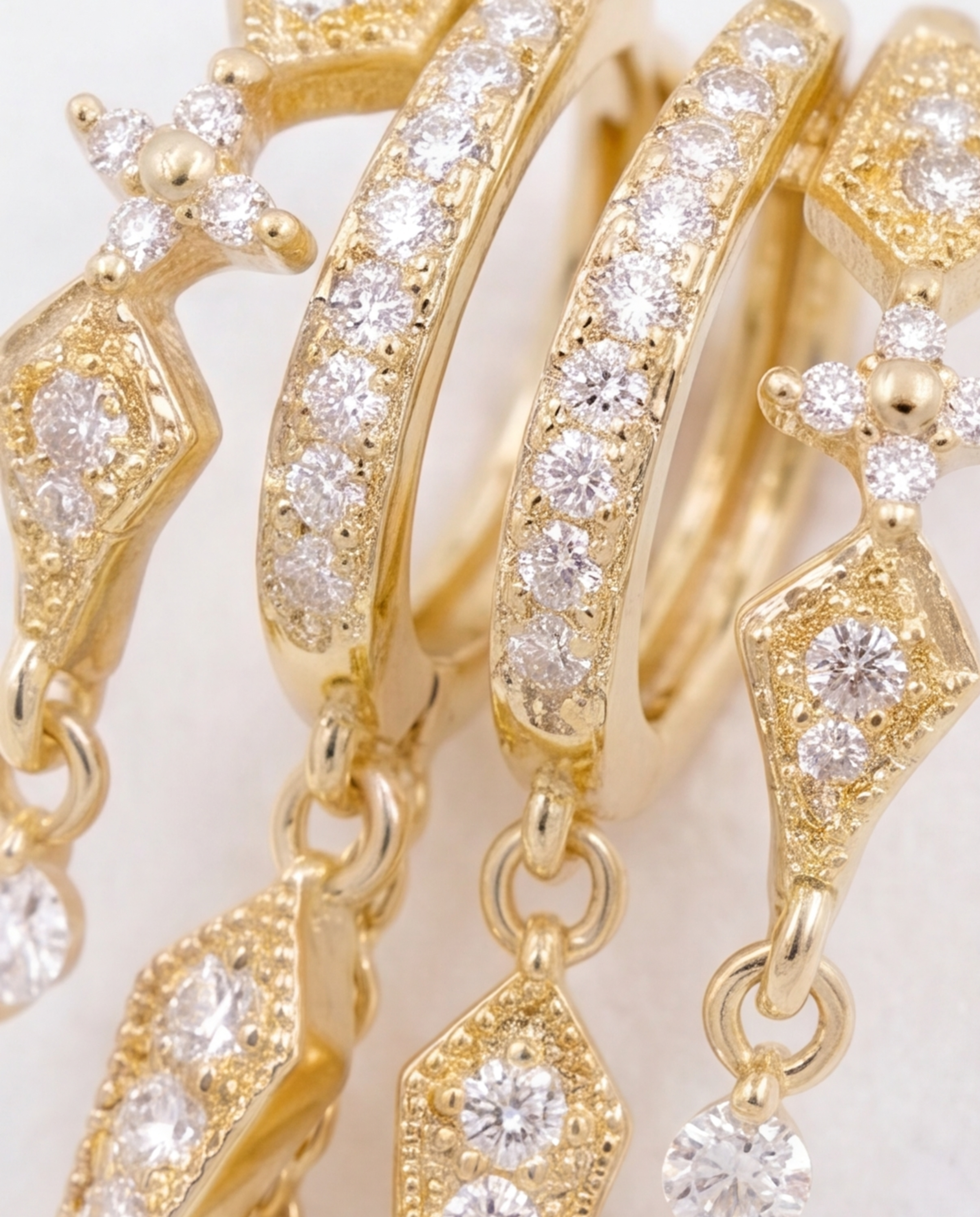 Boucles d'oreille - Majestueuse